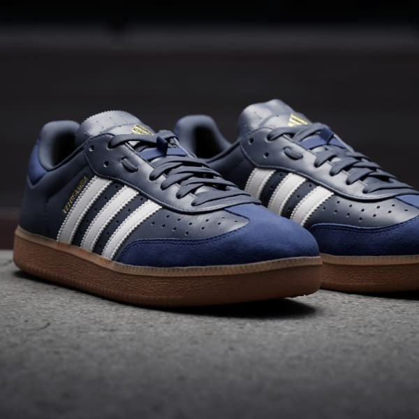 Adidas Velosamba Leather Legend Ink Cloud White Dark Blue IG5541