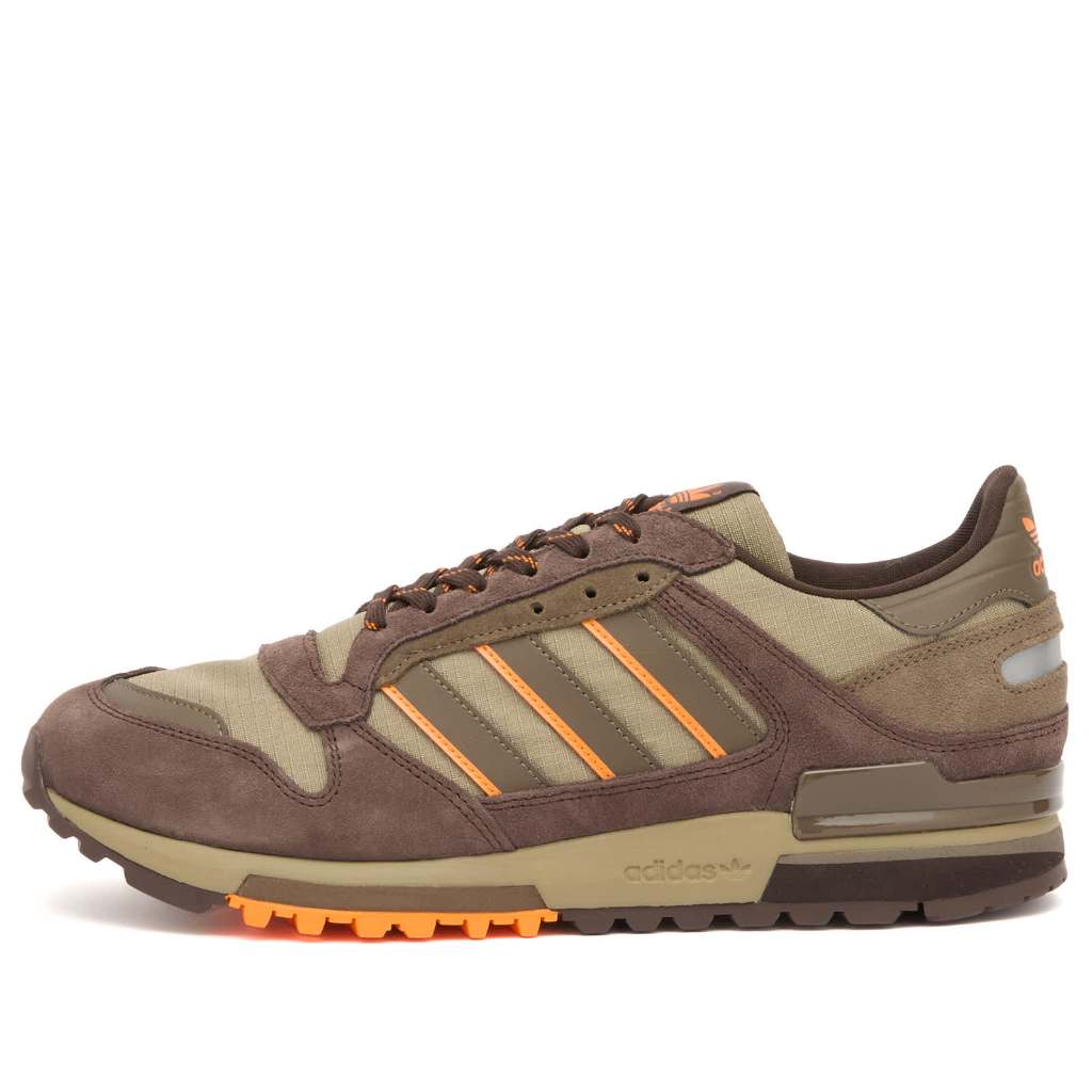 Adidas ZX 600 Dark Brown Orbit Green Cargo Brown JR8740