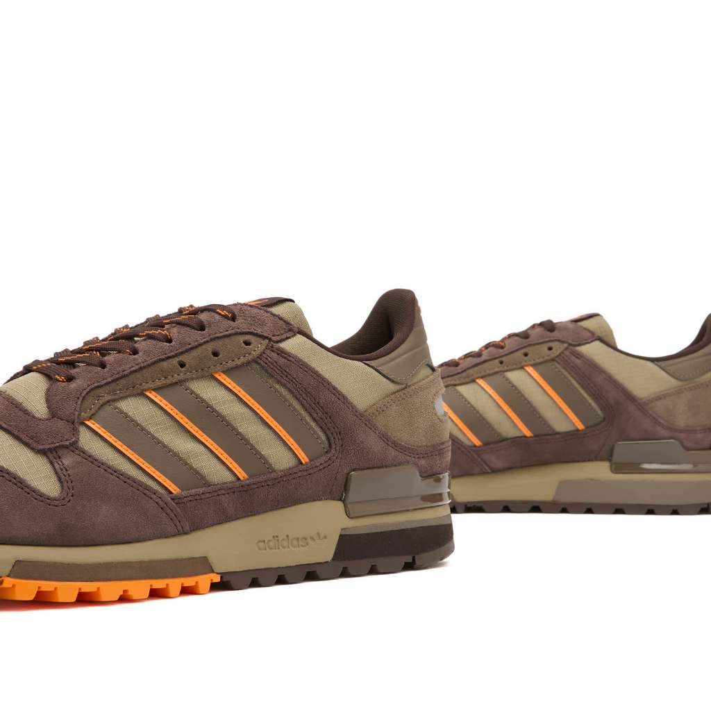 Adidas ZX 600 Dark Brown Orbit Green Cargo Brown JR8740