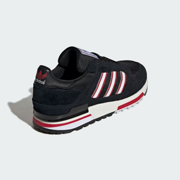 Adidas ZX 600 x Manchester United MUFC x Stone Roses Core Black Cloud White Off White KJ2214