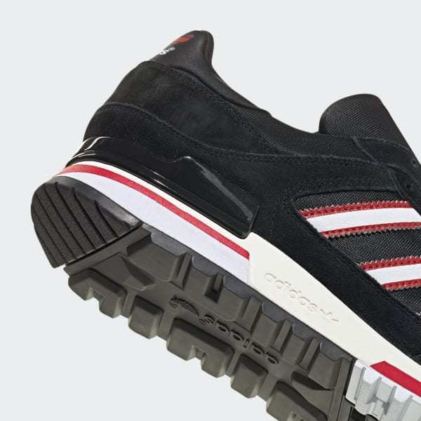 Adidas ZX 600 x Manchester United MUFC x Stone Roses Core Black Cloud White Off White KJ2214