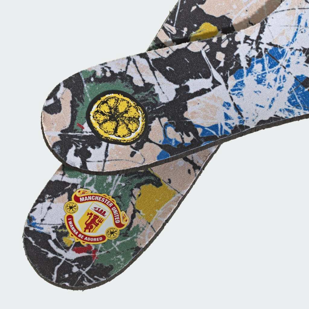 Adidas ZX 600 x Manchester United MUFC x Stone Roses Core Black Cloud White Off White KJ2214