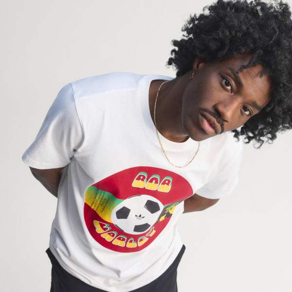 Adidas x Bob Marley T-shirt White KD2419