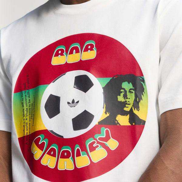 Adidas x Bob Marley T-shirt White KD2419