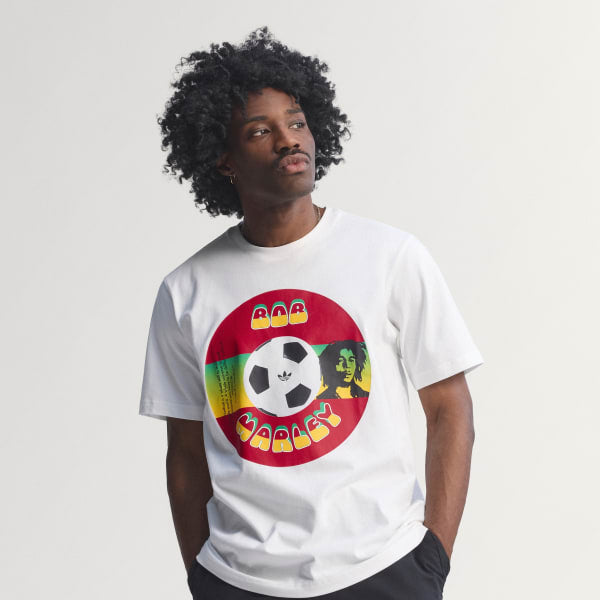 Adidas x Bob Marley T-shirt White KD2419