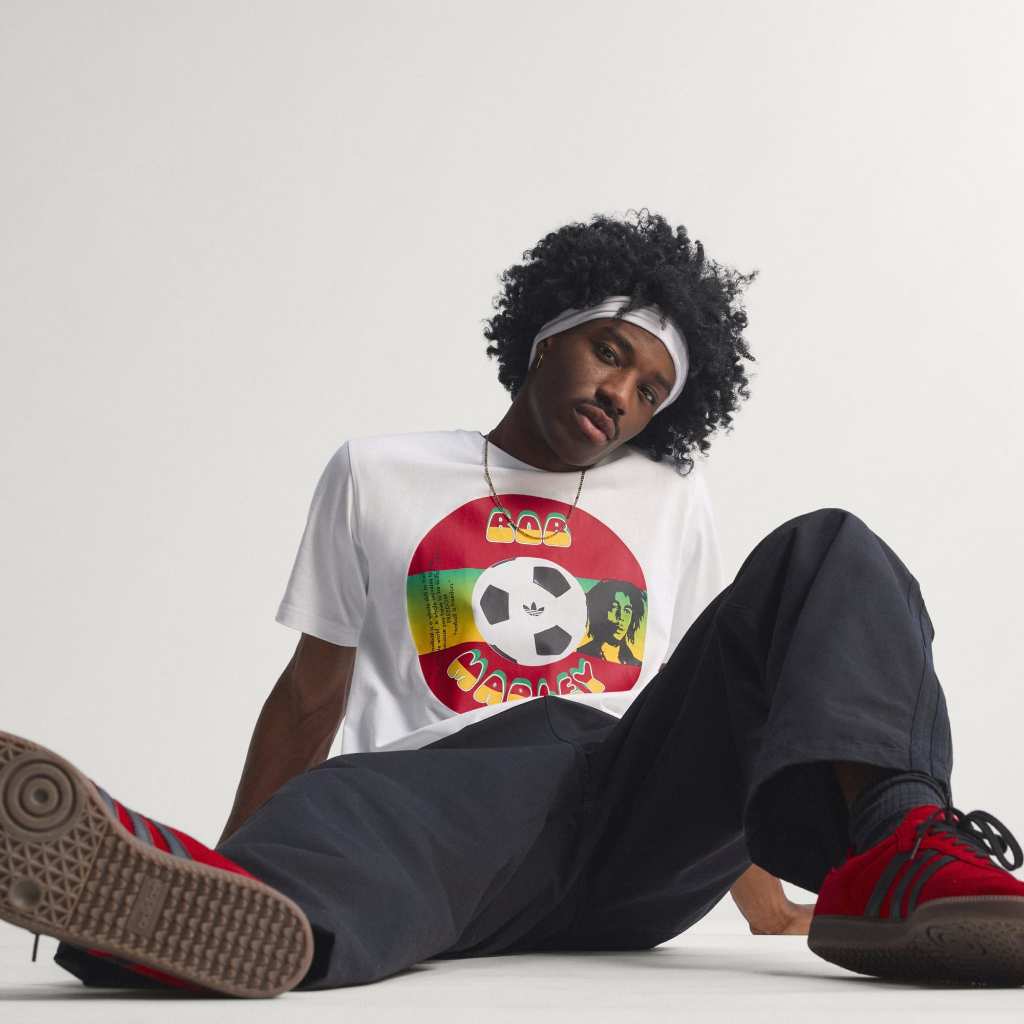 Adidas x Bob Marley T-shirt White KD2419