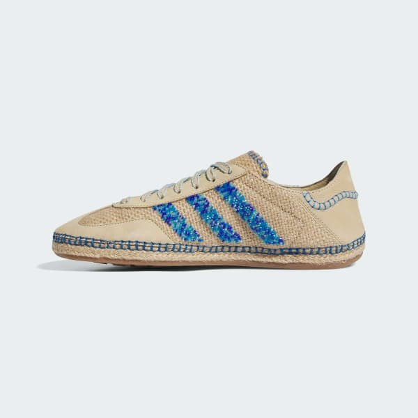 Adidas x Clot Gazelle by Edison Chen Linen Khaki Light Blue Bird IH3641