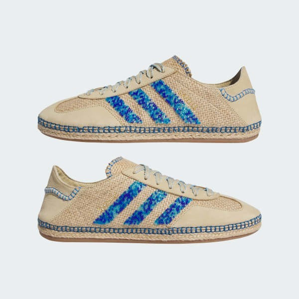 Adidas x Clot Gazelle by Edison Chen Linen Khaki Light Blue Bird IH3641