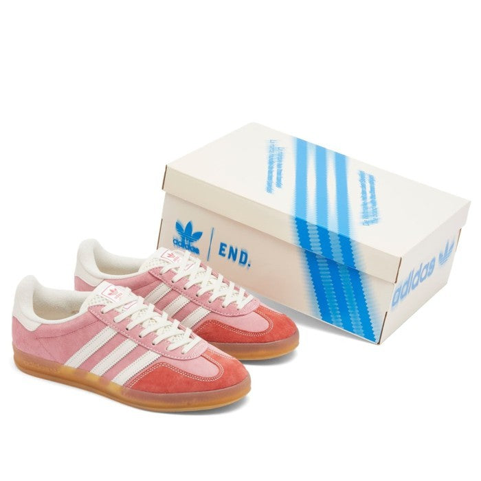 Adidas x END Gazelle Indoor Laundromat Pink IH8543