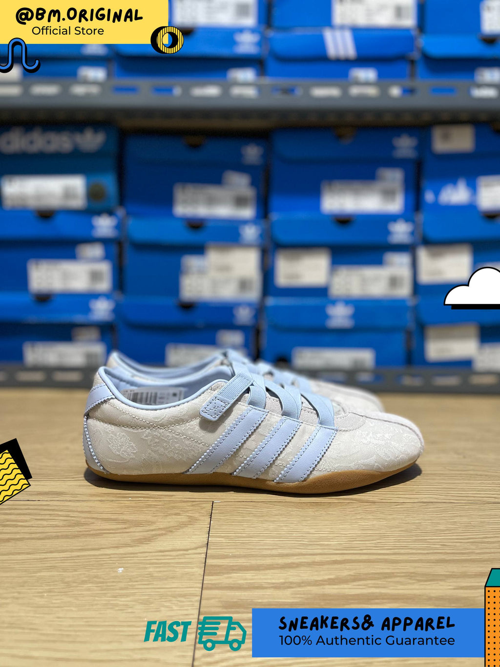 Adidas x Liberty London Tokyo MJ Chalk Pearl Crystal Sky Chalk White IH4532
