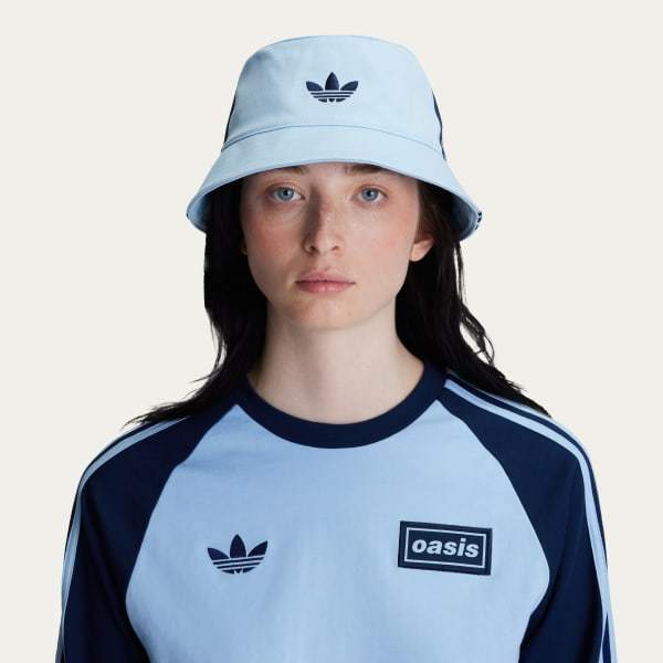 Adidas x Oasis Tour Bucket Hat Blue KQ7989