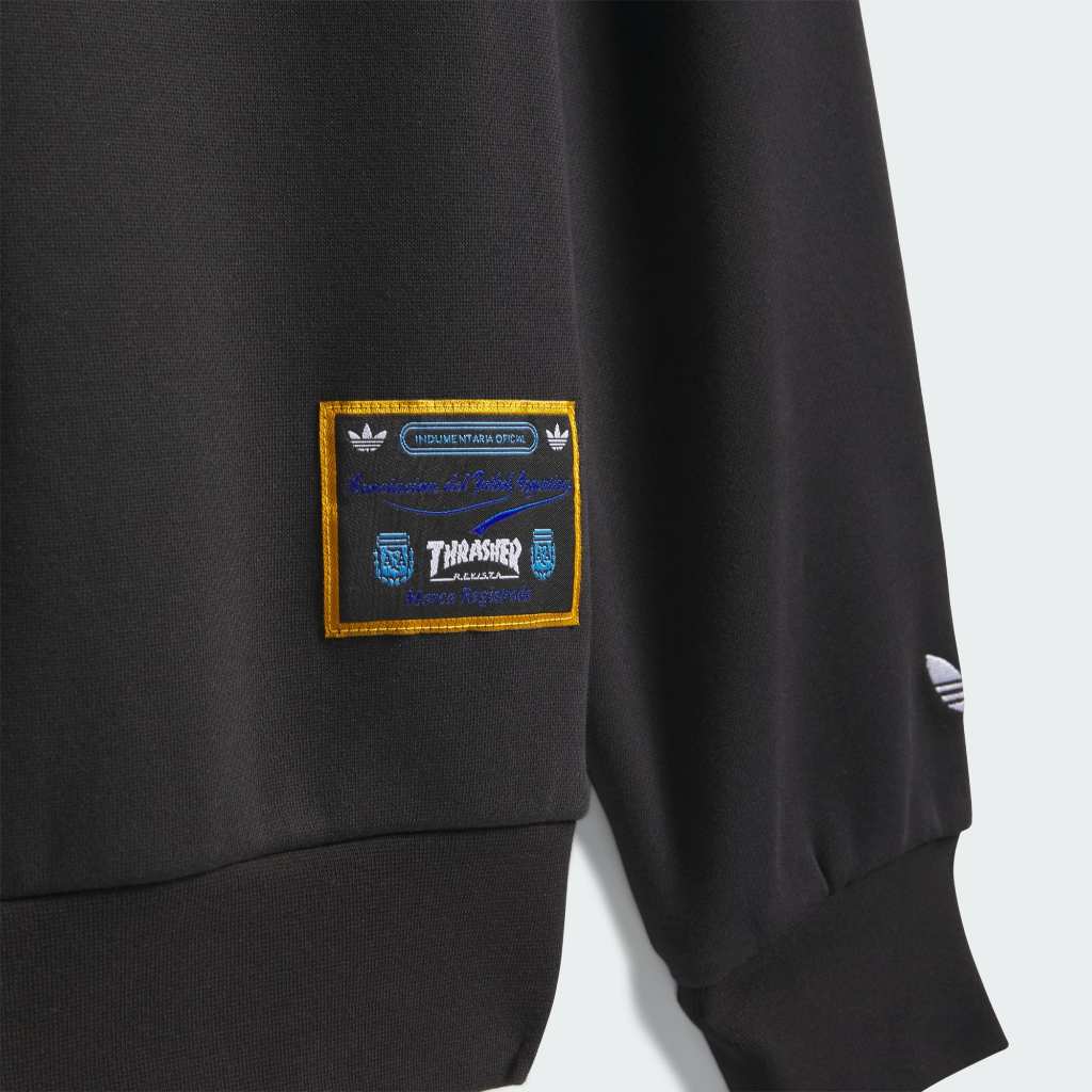 Adidas x THRASER ARGENTINA CREWNECK SWEATSHIRT BLACK KX4545