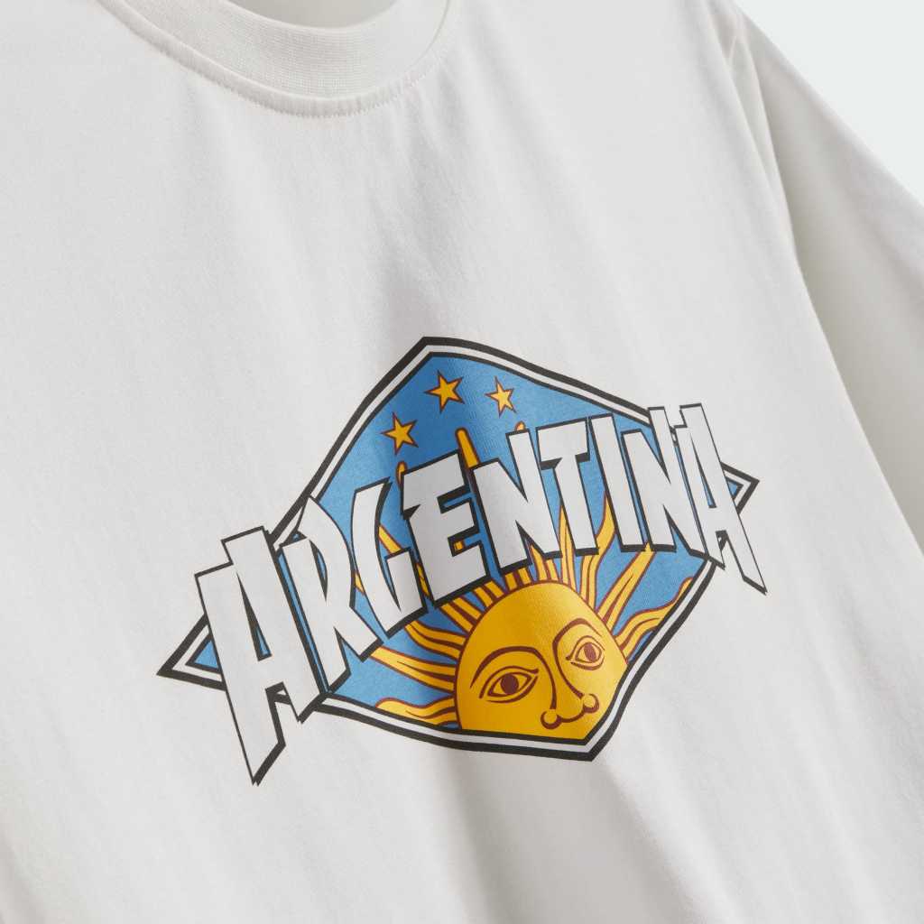 Adidas x THRASER Argentina GONZ RINGER T-SHIRT Core White KX4544