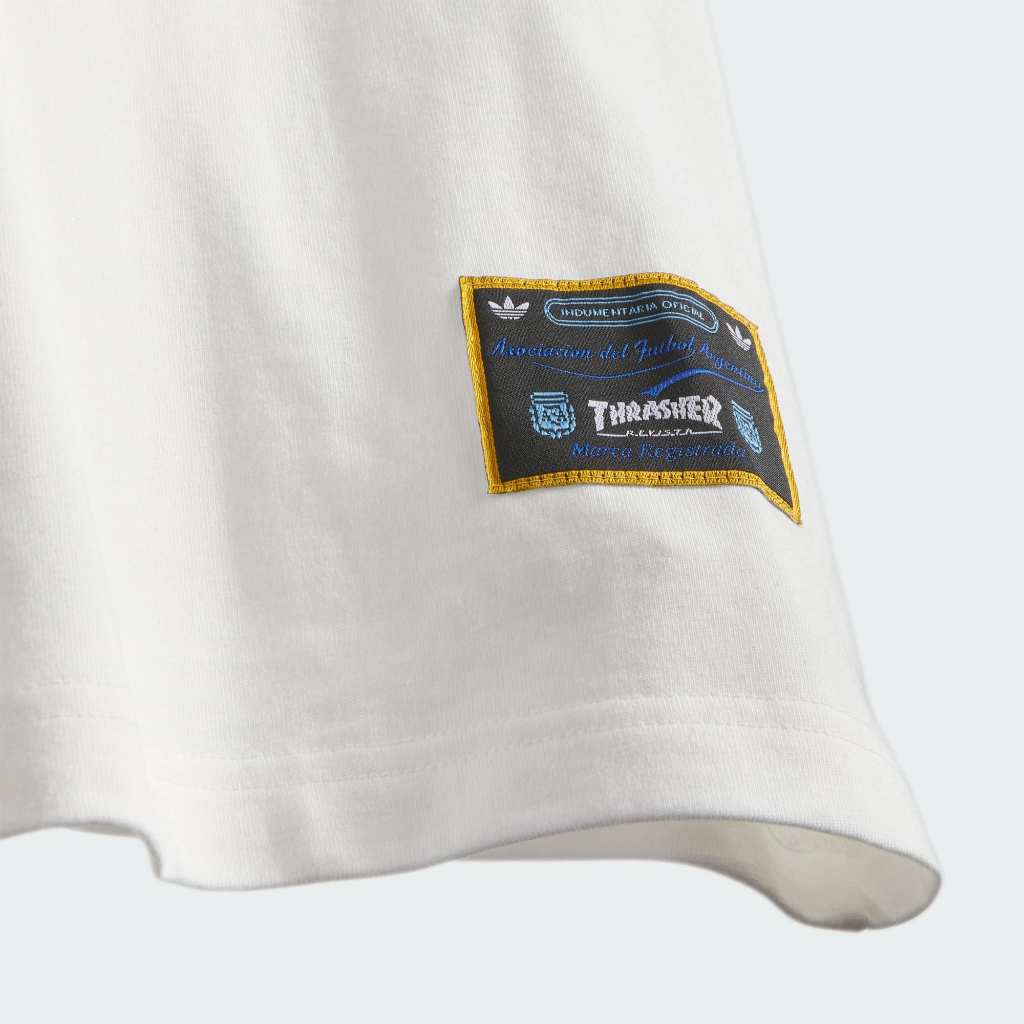 Adidas x THRASER Argentina GONZ RINGER T-SHIRT Core White KX4544