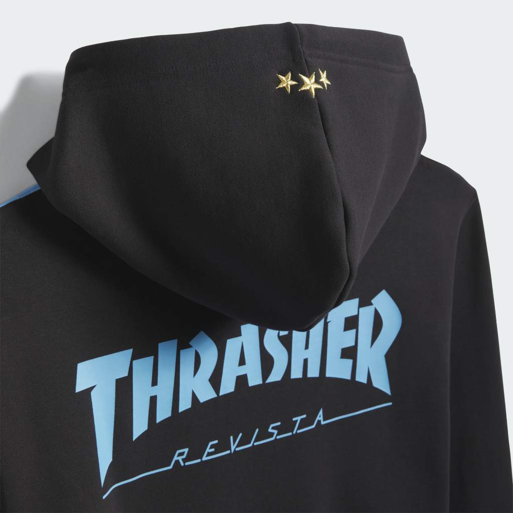 Adidas x THRASER Argentina Hoodie Black KX4547