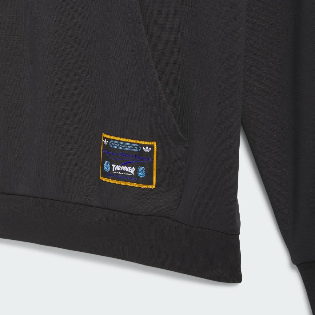 Adidas x THRASER Argentina Hoodie Black KX4547