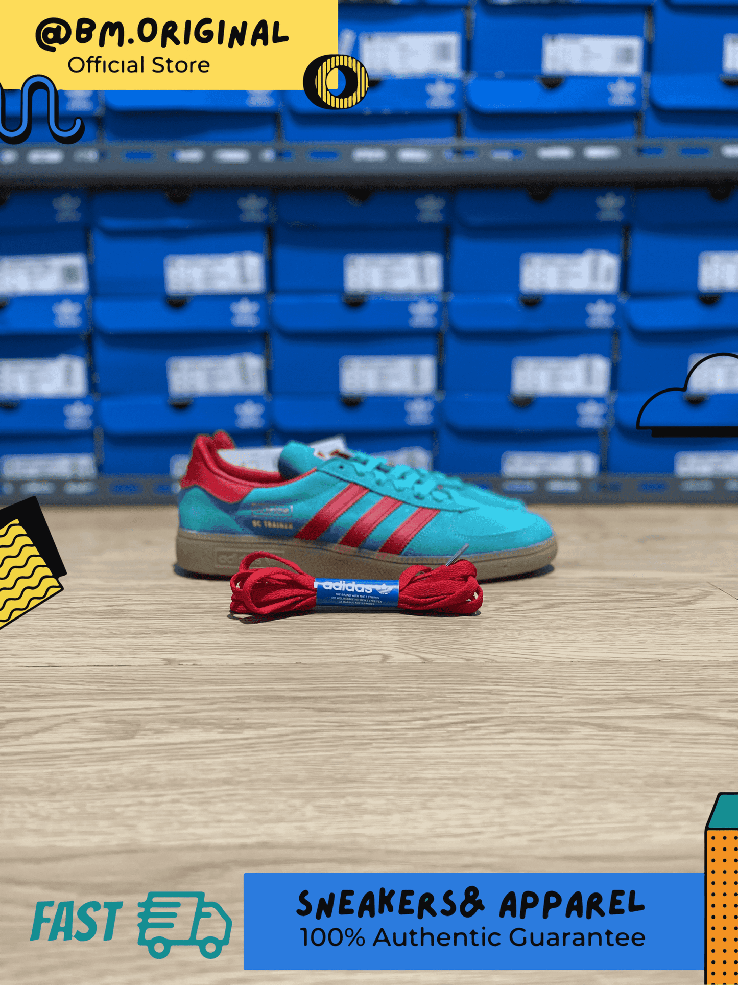 Adidas BC Trainer Cleethorpes Seaside Series Exclusive GY9861