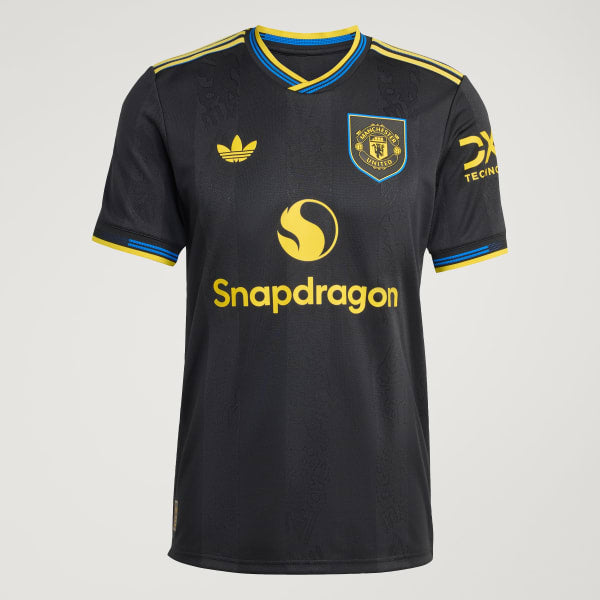 Adidas Manchester United 25/26 Third Authentic Jersey Black JI7419
