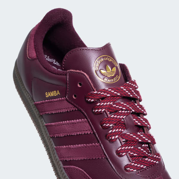 Adidas Samba OG Sumatra Island Series Maroon Gum JR9445