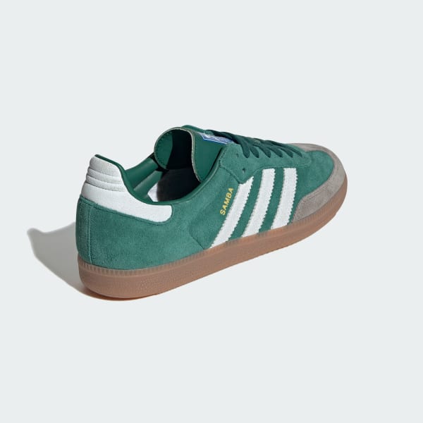 Adidas Samba OG Green White Gumsole ID2054