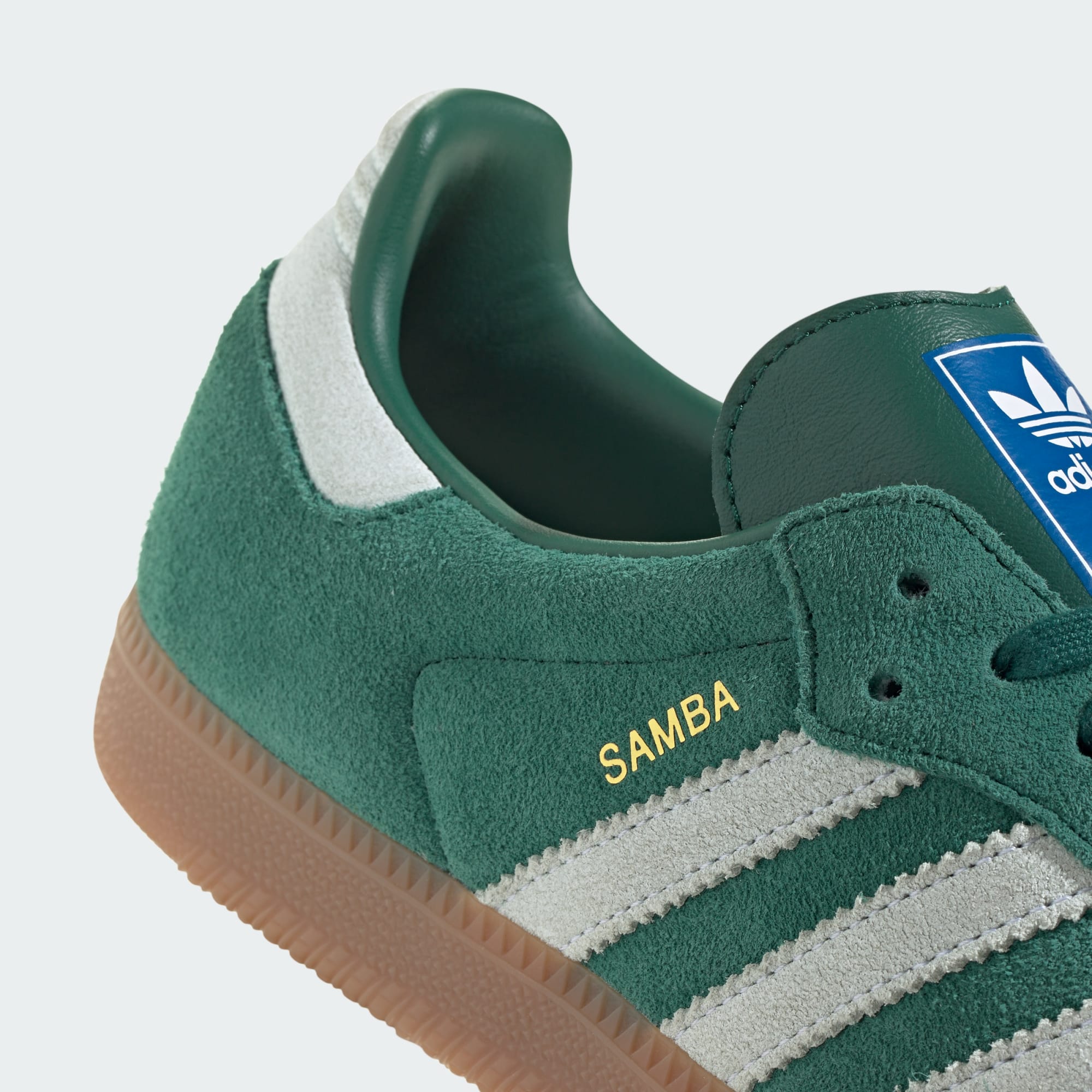 Adidas Samba OG Green White Gumsole ID2054