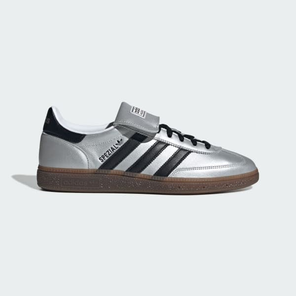 Adidas Spezial Handball Silver Metallic Core Black Gum JS0599