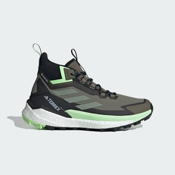 Adidas Terrex Free Hiker Hiking Goretex 2.0 Olive Strata Silver IE5127