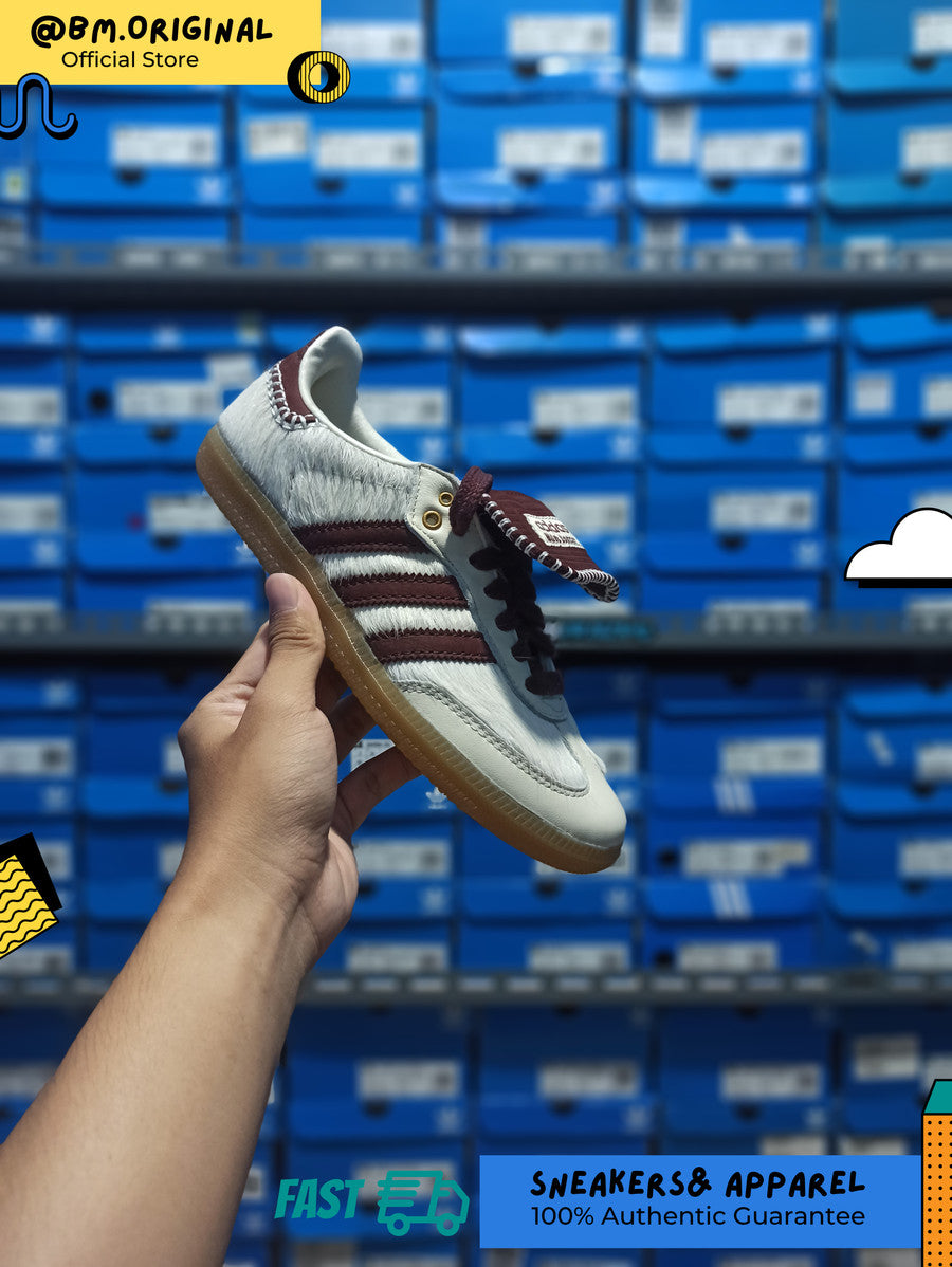 Adidas Wales Bonner Samba Pony Tonal Low Cream White Mystery IE0586