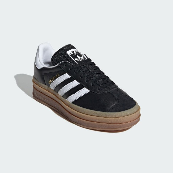 Adidas Gazelle Bold Core Black White Gold Metallic IG1733