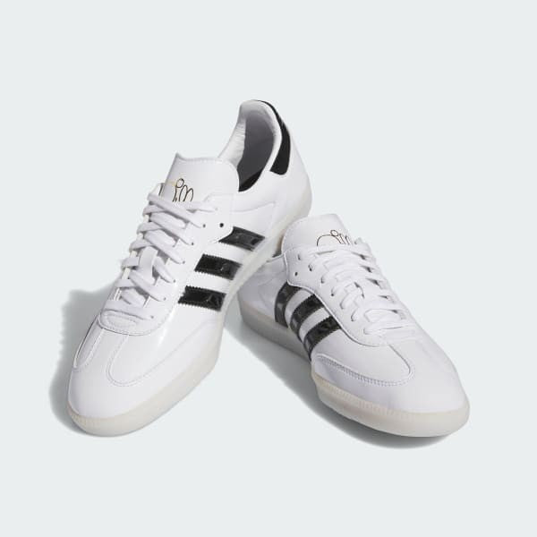 Adidas Samba Dill Cloud White Core Black Gold Metallic IE5158