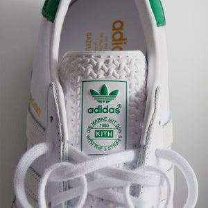 Adidas x KITH Gazelle Indoor White Green Gum AAIH2515
