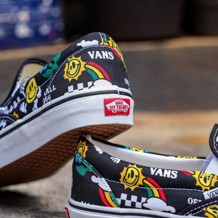Vans Slip on Classic Better Day Black True White