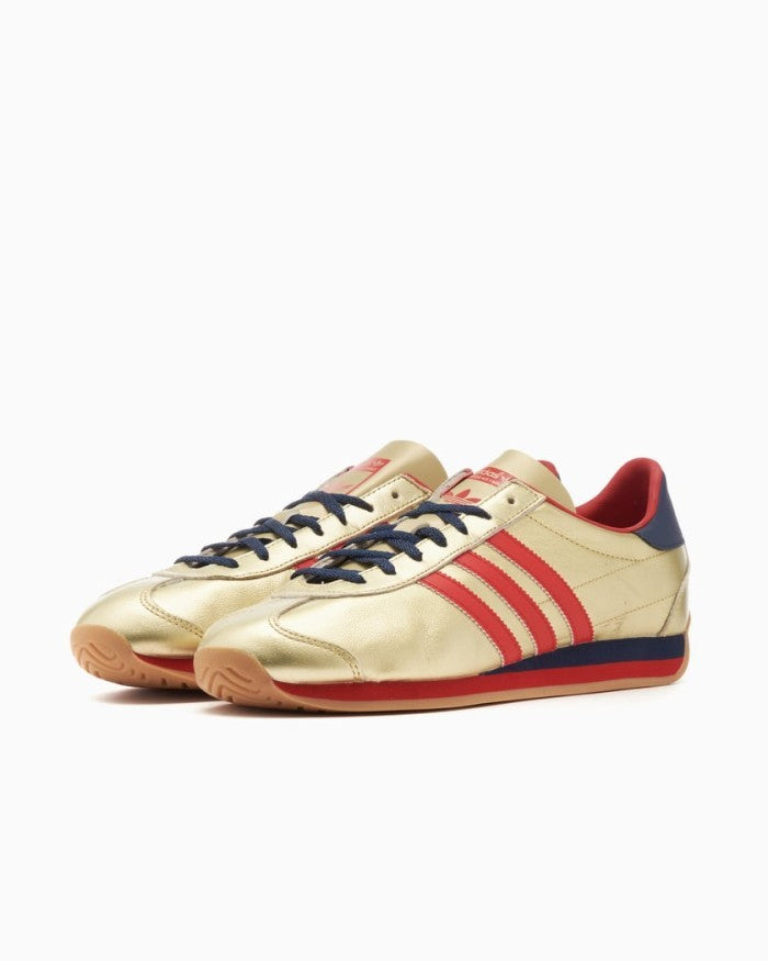 Adidas Country Gold Metallic Beta Scarlett Night Indigo IF5860