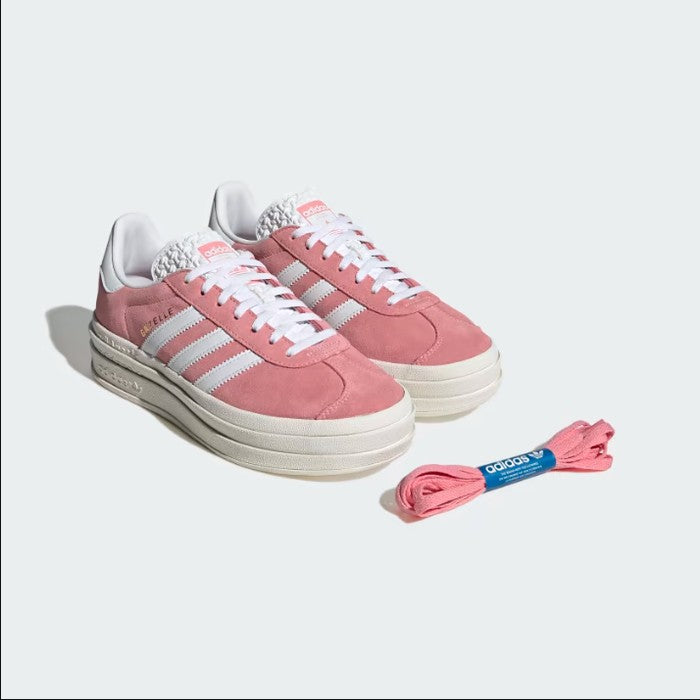 Adidas Gazelle Bold Super Pop Cloud White Core White IG9653