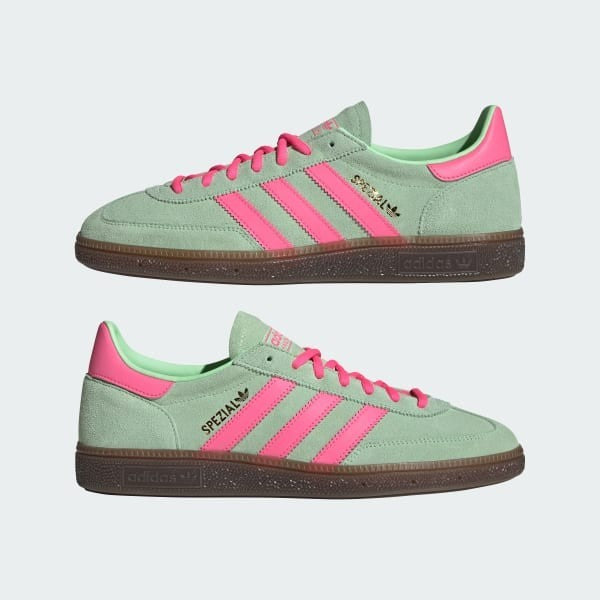 Adidas Spezial Handball Semi Green Spark Lucid Pink Gum IH7498