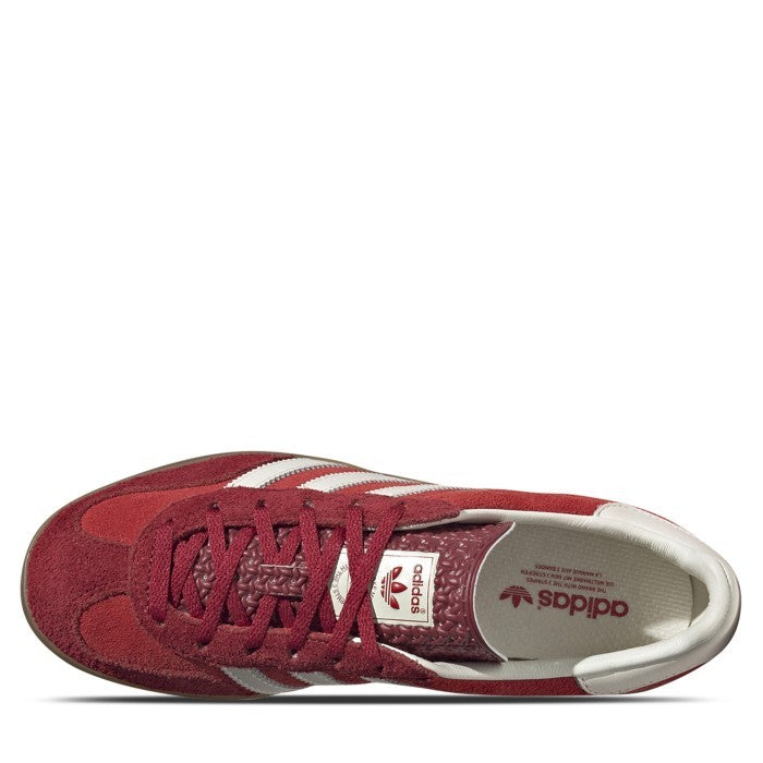 Adidas Gazelle Indoor Active Maroon Off White Gum IE1051