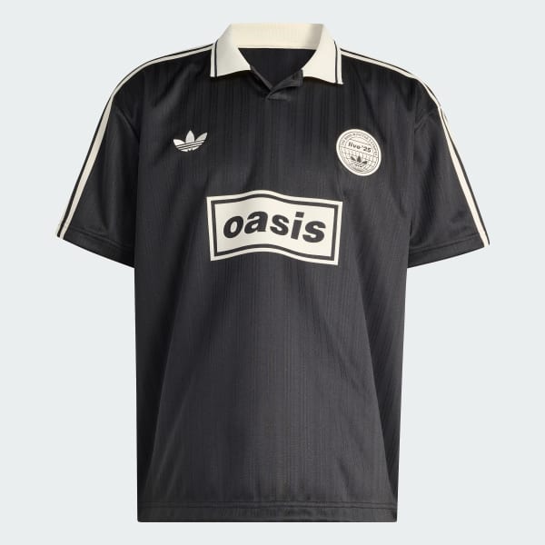 Adidas x Oasis Tour Jacquard Jersey Black KT3437