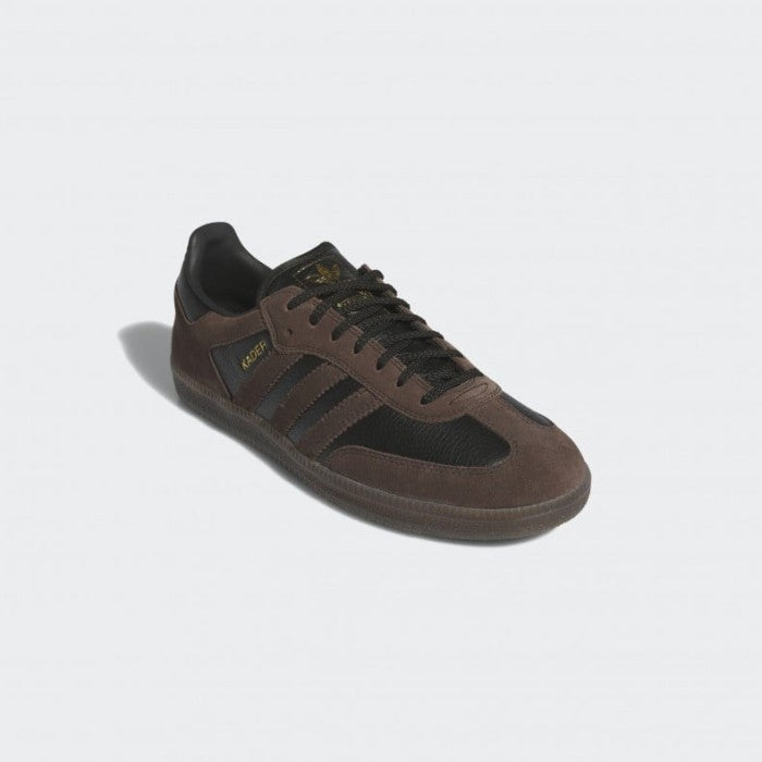 Adidas Samba ADV x Kader Core Black Brown Gum IF9235