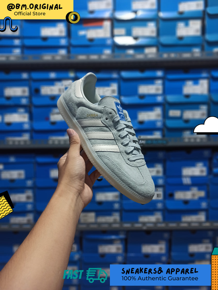 Adidas Samba OG Wonder Silver Chalk White Off White IG6177
