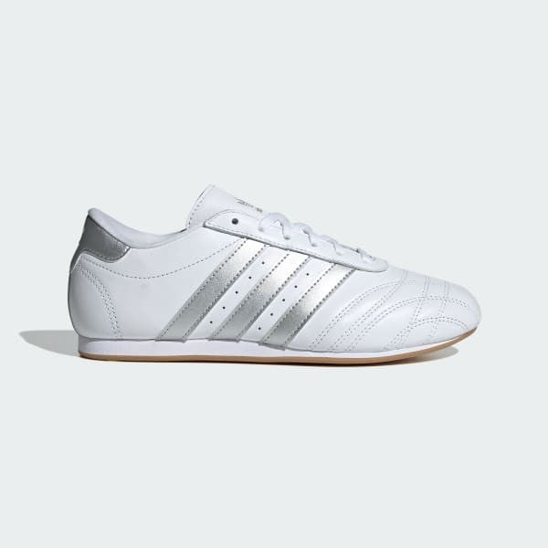 Adidas Taekwondo Lace Cloud White Silver Metallic Gum JS1192