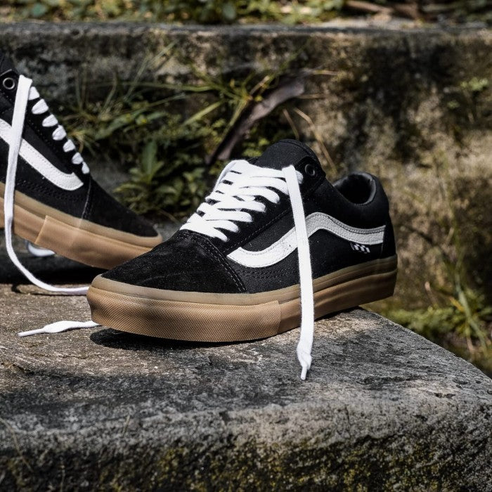 VANS OLD SKOOL SKATEBOARDING BLACK GUM