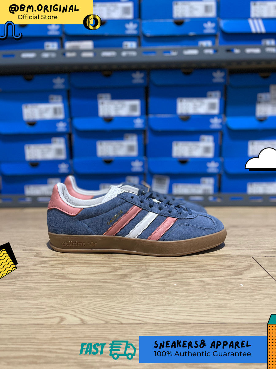 Adidas Gazelle Indoor Blue Almost Pink IG1640
