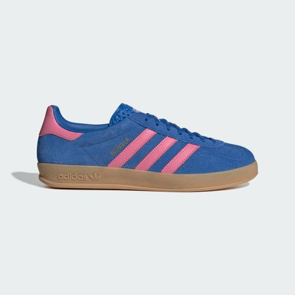 Adidas Gazelle Indoor Blue Bliss Pink Gum JS4144