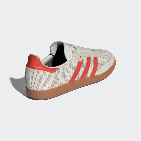 Adidas Samba OG Crystal White Preloved Red Gum IG1380