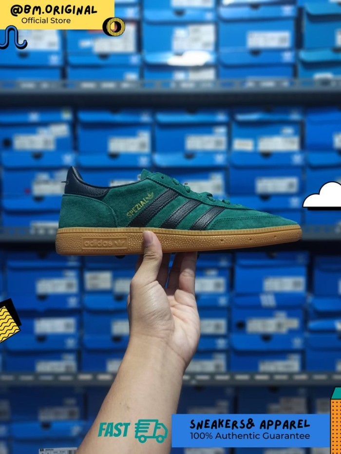 Adidas Spezial Handball Collegiate Green Core Black Gum JI1021