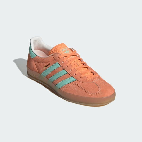 Adidas Gazelle Indoor Easy Orange Clear Mint Gum IH7499