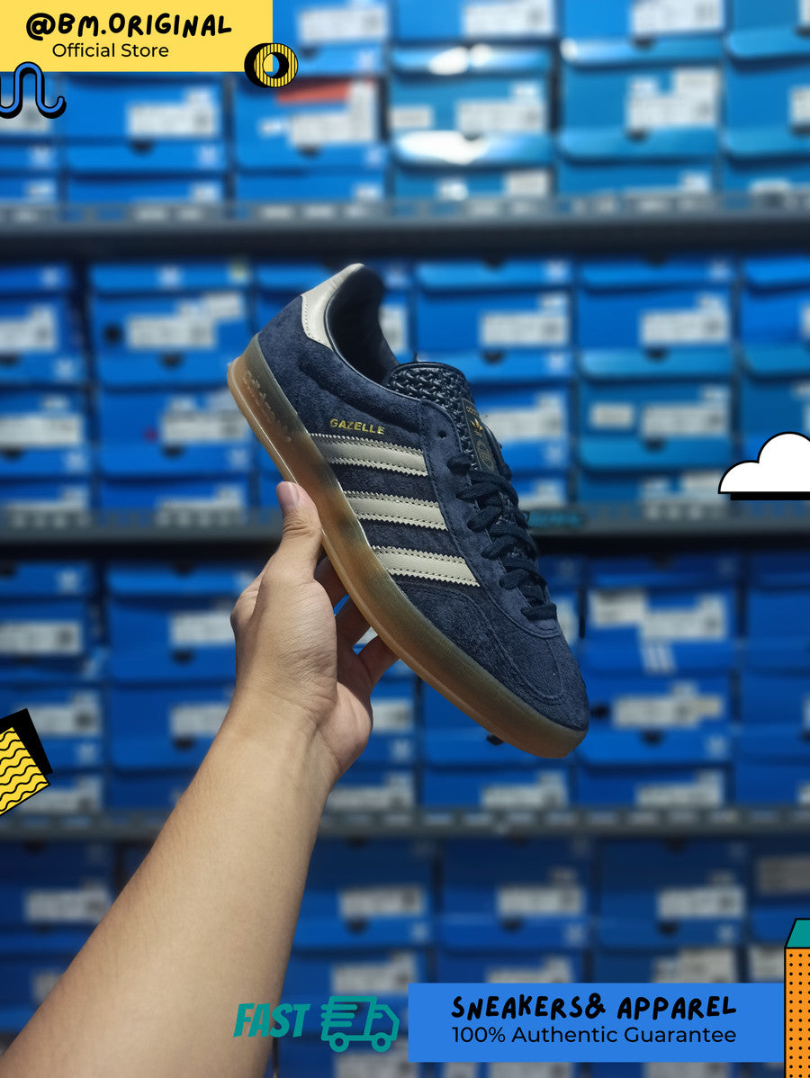 Adidas Gazelle Indoor Legend Ink Wonder Beige Gum IH7501
