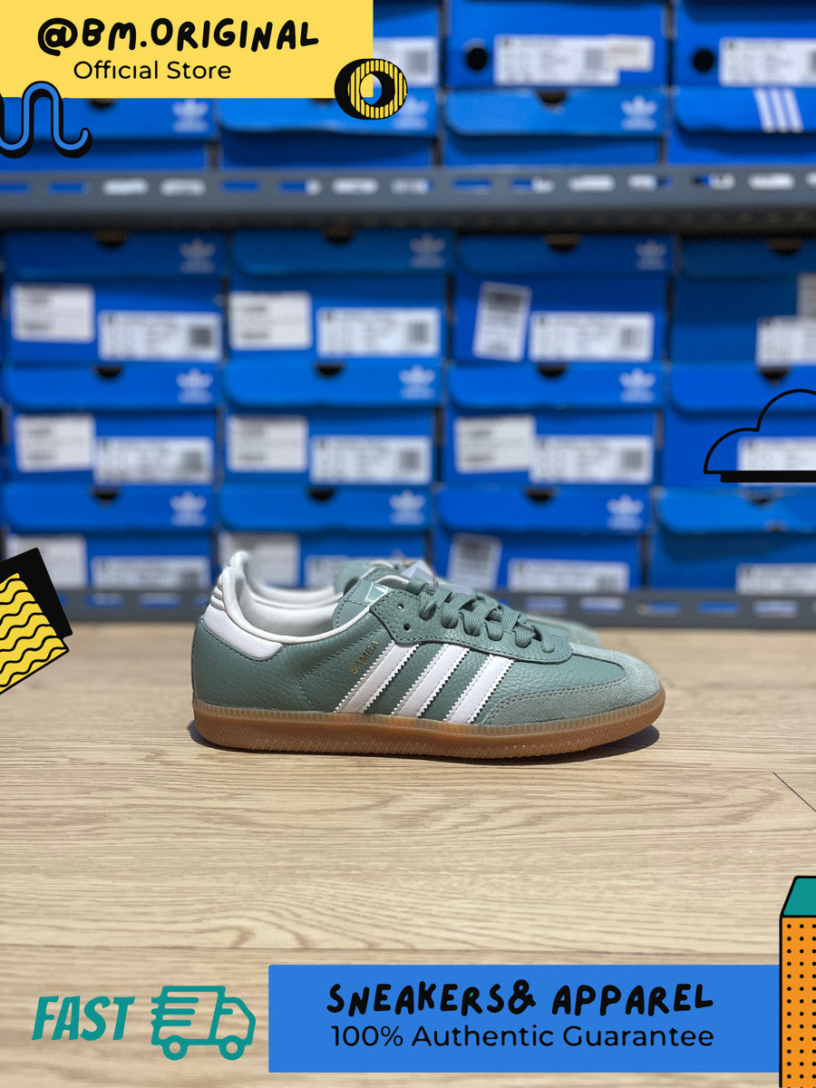 Adidas Samba OG Green White IE7011