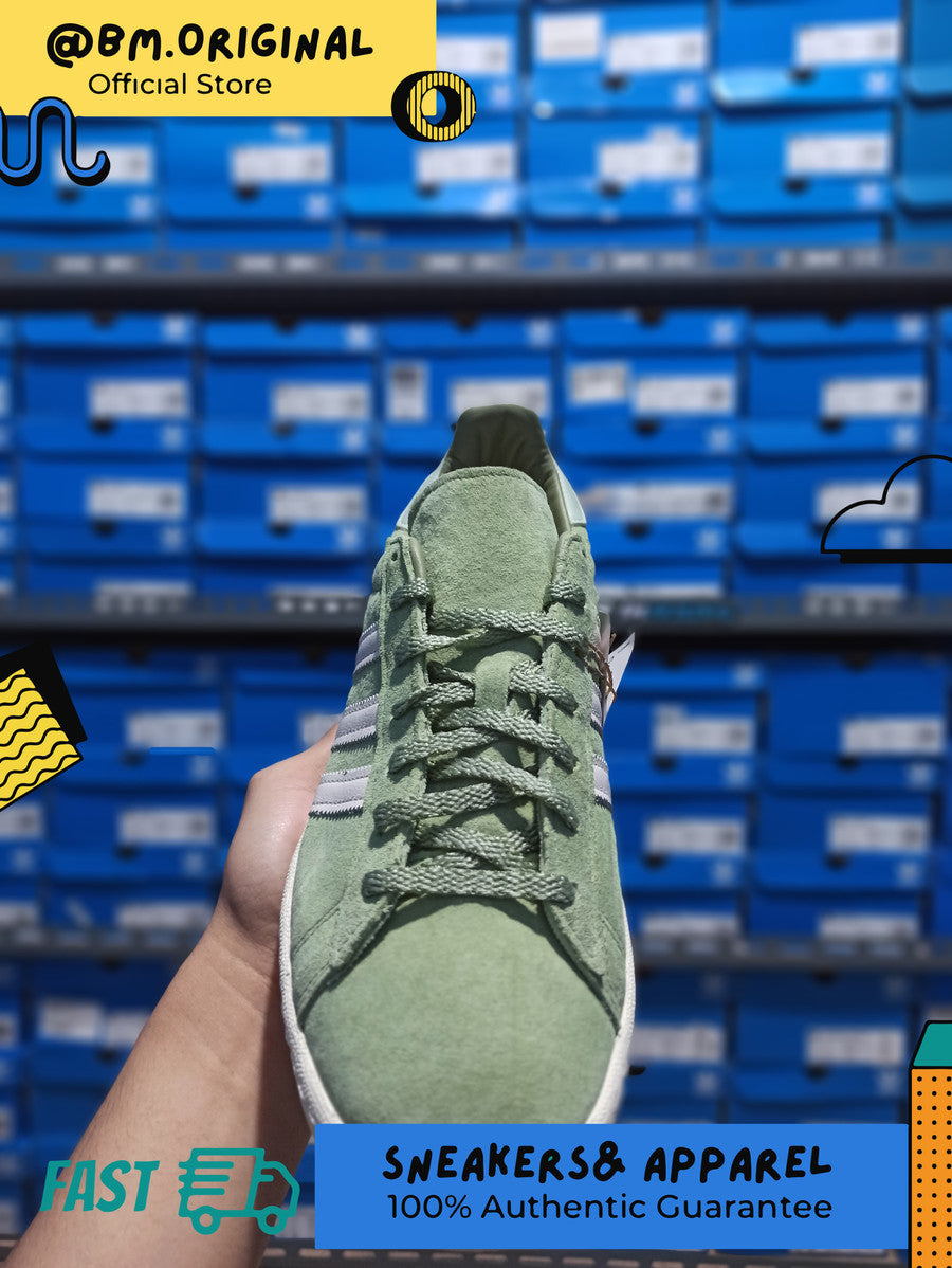 Adidas Campus 80s Magic Lime Chalk White Cream White GX7341