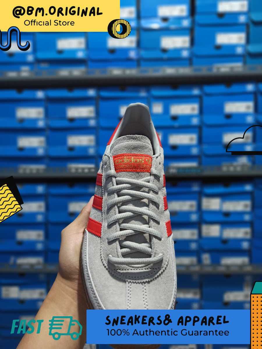 Adidas Spezial Handball Grey Red Gold Metallic EF5747